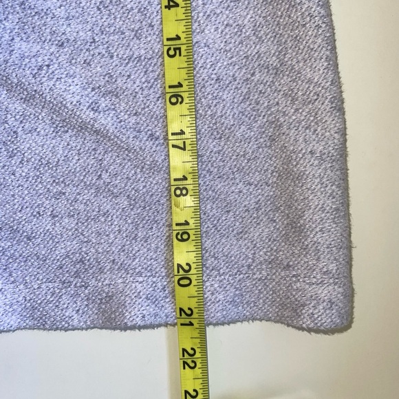 J. Crew Factory Light Gray Tweed Cowl Neck Sweater Xsmall Women’s - Picture 8 of 11